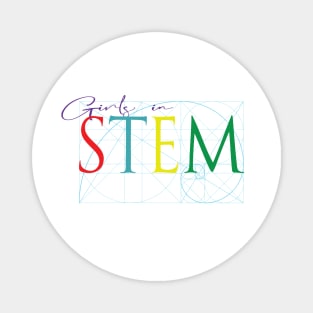 Girls in STEM with Golden Ratio Magnet